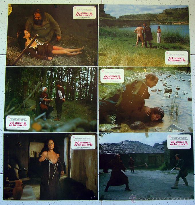 Cinema: CINE .6 FOTOGRAMAS .  DEL AMOR Y DE LA MUERTE . AMPARO MU&Ntilde;OZ - ANTONIO FERRANDIZ