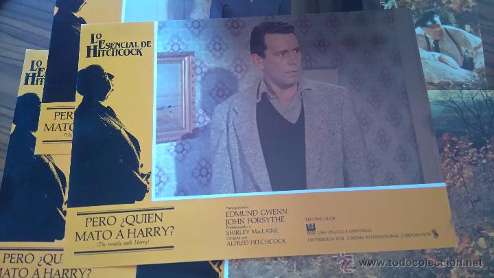 Cinema: PERO, &iquest;QUI&Eacute;N MAT&Oacute; A HARRY?. 6 FOTOCROMOS O FOTOGRAMAS. ORIGINALES