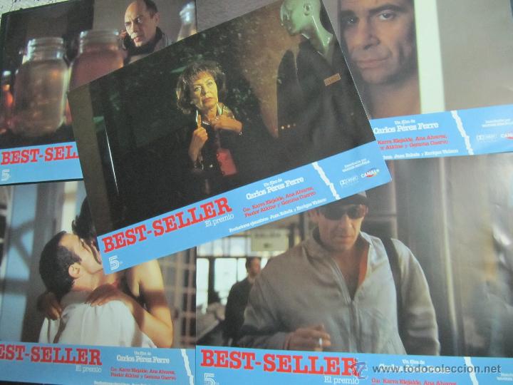Cine: Best Seller. 5 fotocromos o fotogramas