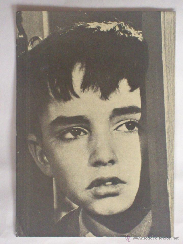 Cine: TARJETAS FLORITA N&ordm; 127, JOSELITO GIMENEZ, OBSEQUIO DE LA REVISTA FLORITA