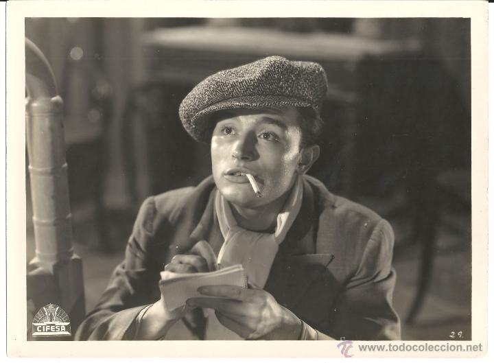 Cinema: F18698 TONY LEBLANC CURRITO DE LA CRUZ CIFESA FOTO ORIGINAL B/N ESPA&Ntilde;OLA