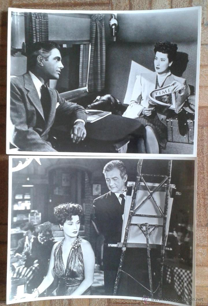 Cine: COMO TE QUISE TE QUIERO. 2 FOTOS 18X24. MERLE OBERON, CLAUDE RAINS, CHARLES KORVIN