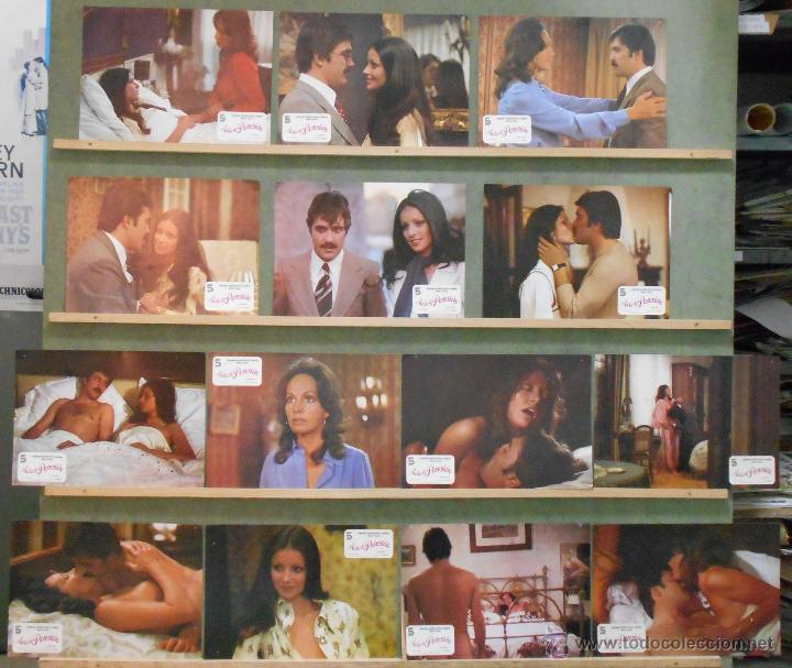 Cine: WG51 ACTO DE POSESION AMPARO MU&Ntilde;OZ ANDION ISELA VEGA SET COMPLETO 14 FOTOCROMOS ORIGINAL ESTRENO