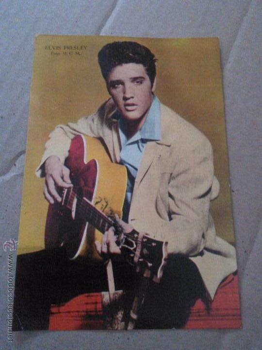 Cine: Edici&oacute;n antigua de una foto de Elvis Presley