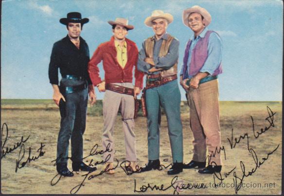Cin&eacute;ma: POSTAL PERSONAJES SERIE T.V. BONANZA