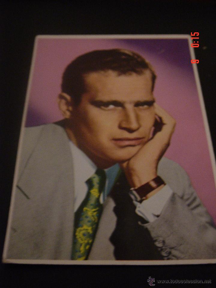 Cine: CHARLTON HESTON. POSTAL A&Ntilde;O 1966