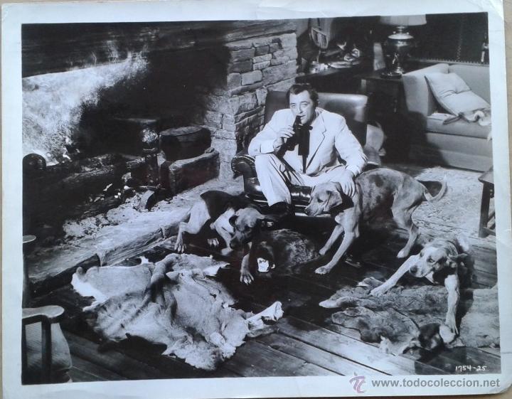 Cine: CON &Eacute;L LLEG&Oacute; EL ESC&Aacute;NDALO. FOTO AMERICANA 20X26. ROBERT MITCHUM
