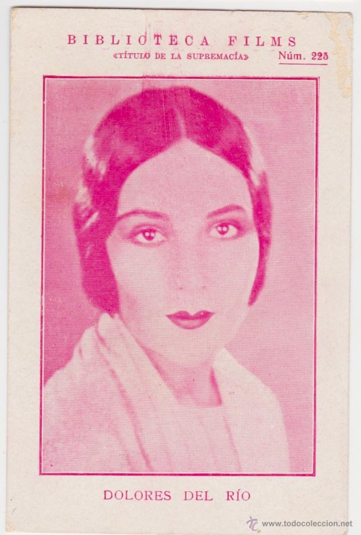 Cin&eacute;ma: DOLORES DEL R&Iacute;O. BIBLIOTECA FILMS. T&Iacute;TULO DE LA SUPREMAC&Iacute;A. N&Uacute;M. 223.