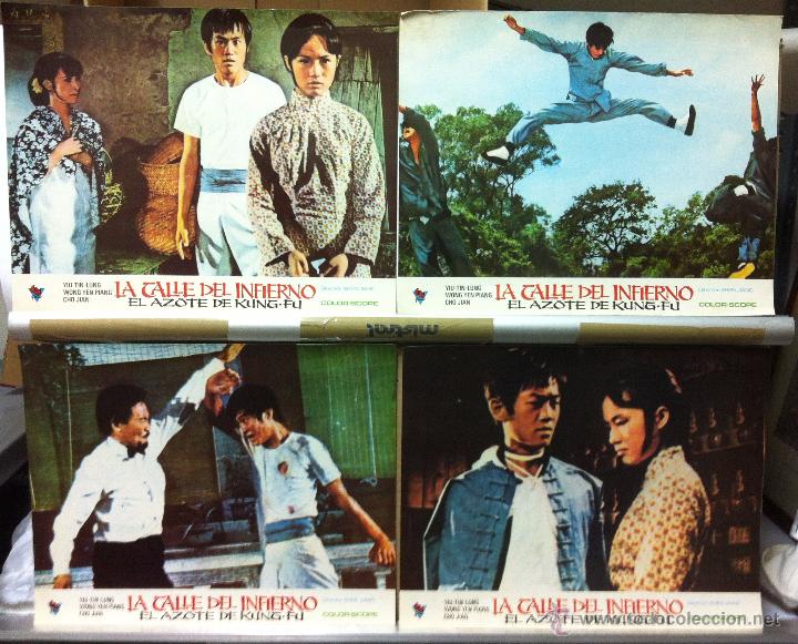 Cine: la calle del infierno el azote de kung-fu 10 FOTOCROMOS