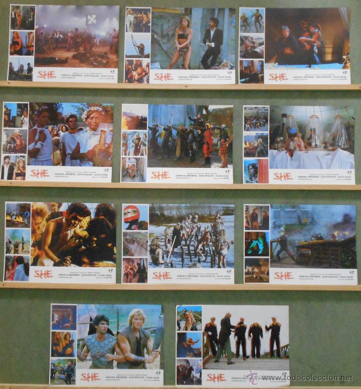 Cine: WI88 SHE SANDAHL BERGMAN SET 11 FOTOCROMOS ORIGINAL ESTRENO