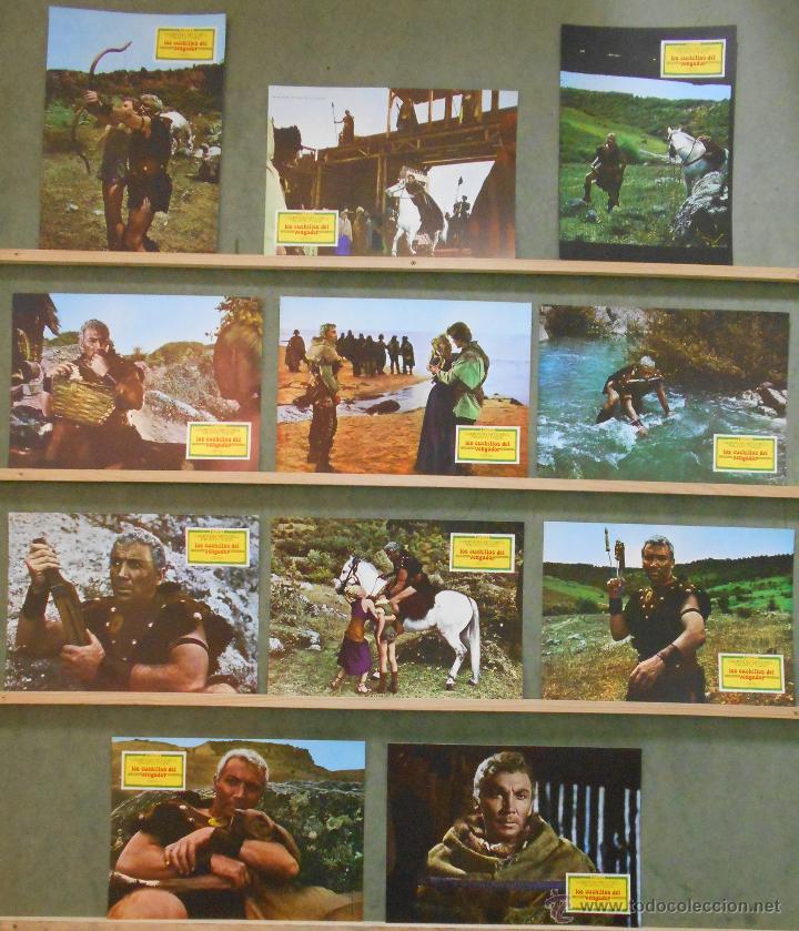 Cine: WJ03 LOS CUCHILLOS DEL VENGADOR MARIO BAVA CAMERON MITCHELL SET 11 FOTOCROMOS ORIGINAL ESTRENO