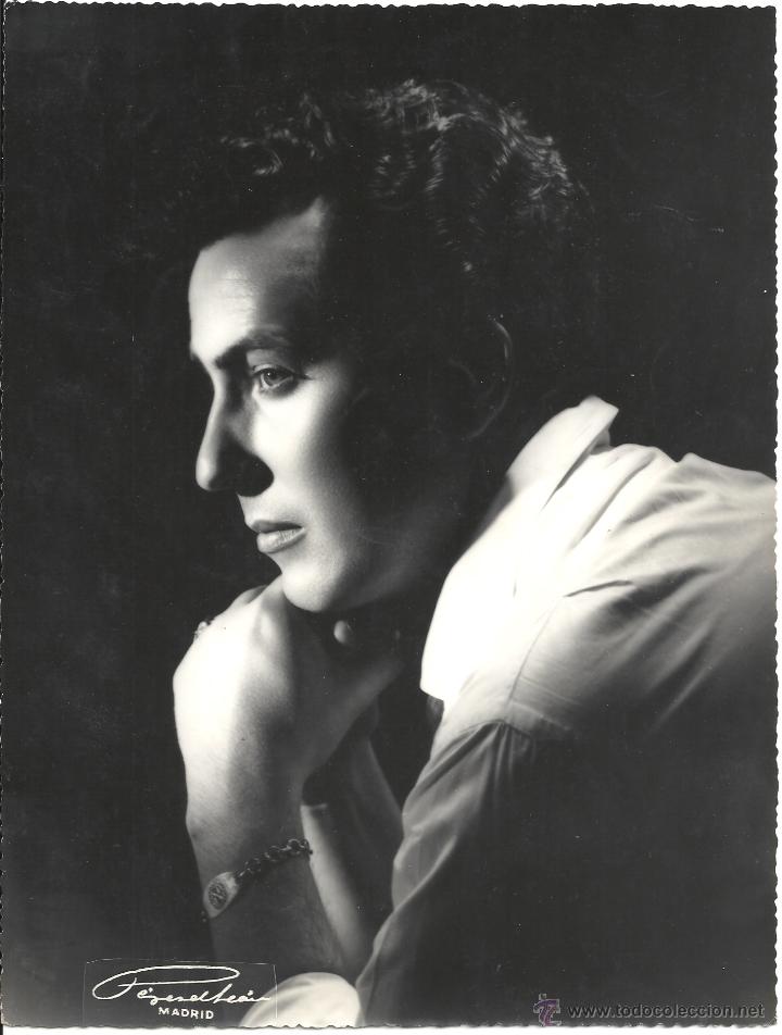 Cinema: F19579 ANTONIO SOLER FOTO ORIGINAL B/N ESPA&Ntilde;OLA by PEREZ DE LEON