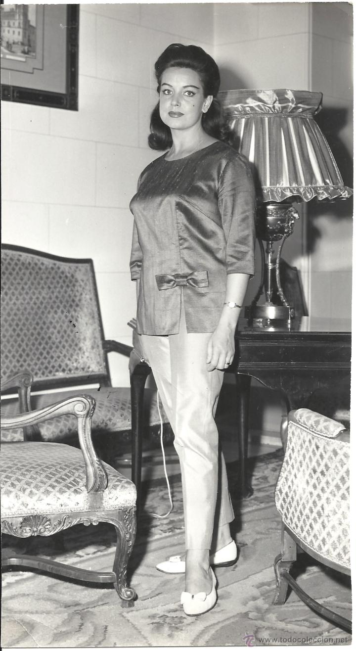 Cine: F19665 CARMEN DE LIRIO FOTO ORIGINAL B/N ESPA&Ntilde;OLA FOTOGRAFO WAGNER