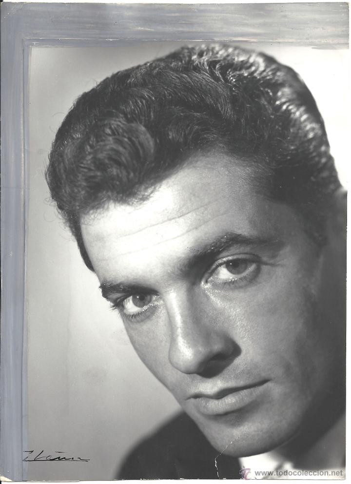 Cinema: F19673 GERMAN COBOS FOTO ORIGINAL B/N ESPA&Ntilde;OLA FOTOGRAFO IBA&Ntilde;EZ