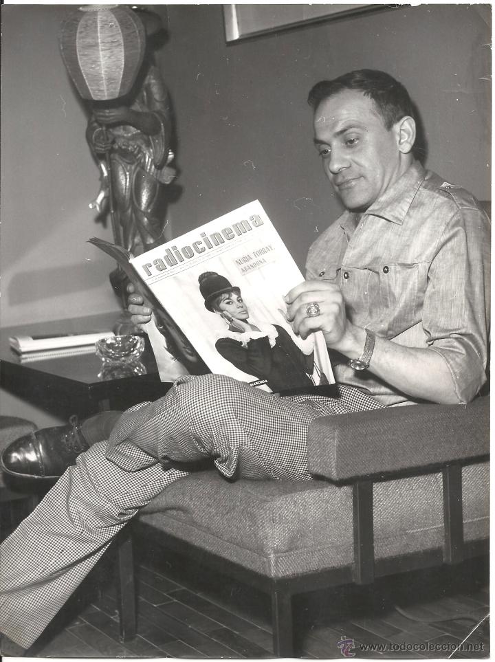 Cin&eacute;ma: F19690 JOSE LUIS OZORES RADIOCINEMA FOTO ORIGINAL B/N ESPA&Ntilde;OLA