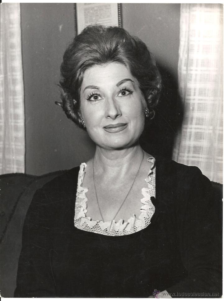 Cinema: F19762 LINA YEGROS FOTO ORIGINAL B/N ESPA&Ntilde;OLA FOTOGRAFO WAGNER