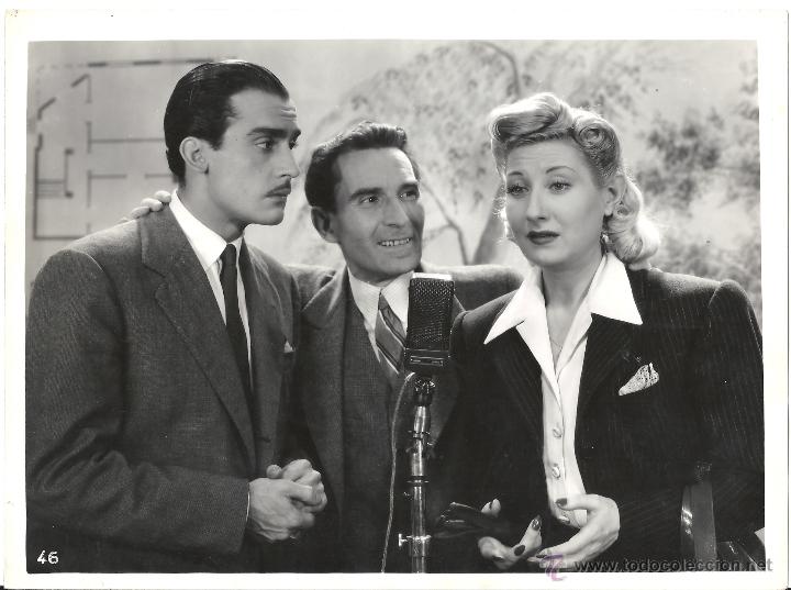 Cine: F19767 LINA YEGROS LUIS PE&Ntilde;A NI TUYO NI MIO FOTO ORIGINAL B/N ESPA&Ntilde;OLA FOTOGR CARLOS PEREZ DE ROZAS