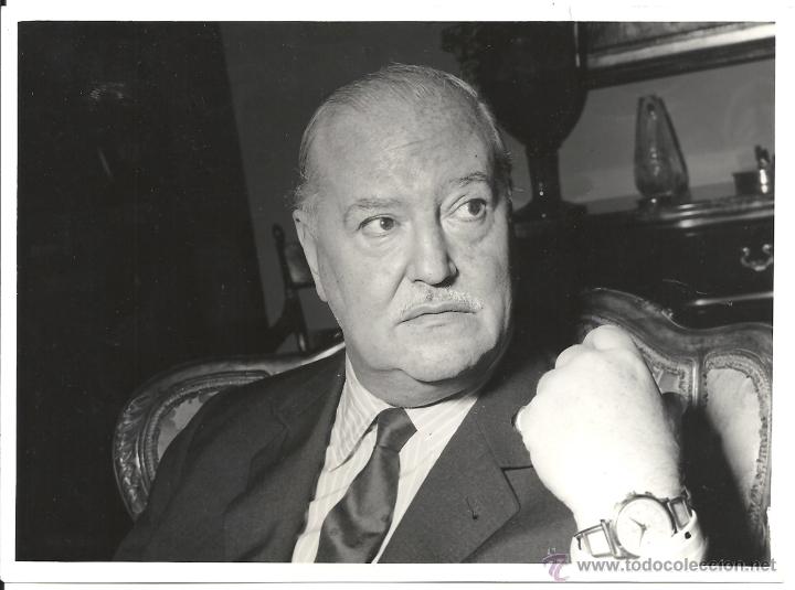 Cin&eacute;ma: F19879 LUIS CESAR AMADORI FOTO ORIGINAL B/N ESPA&Ntilde;OLA FOTOGRAFO MONTOYA