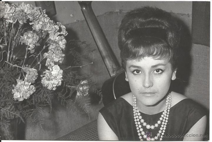 Cin&eacute;ma: F19899 AMPARO BARO FOTO ORIGINAL B/N ESPA&Ntilde;OLA FOTOGRAFO MONTOYA VAZQUEZ