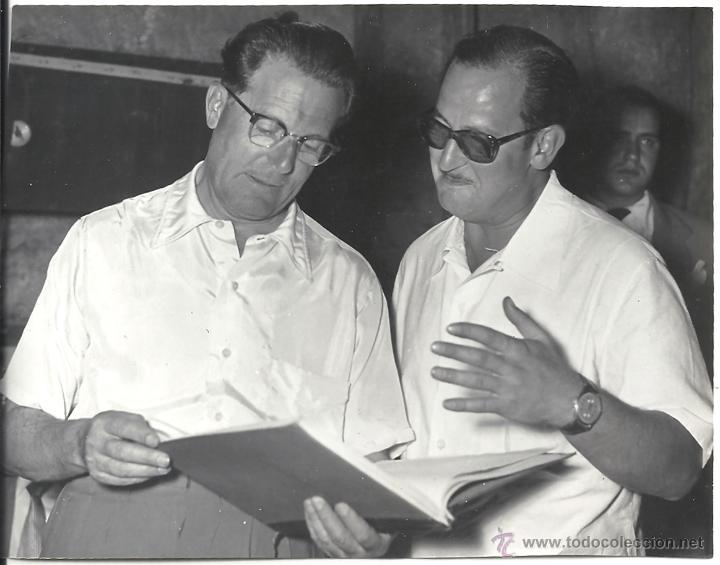 Cin&eacute;ma: F19903 ALFREDO HURTADO DIRECTOR CANCHA VASCA FOTO ORIGINAL B/N ESPA&Ntilde;OLA