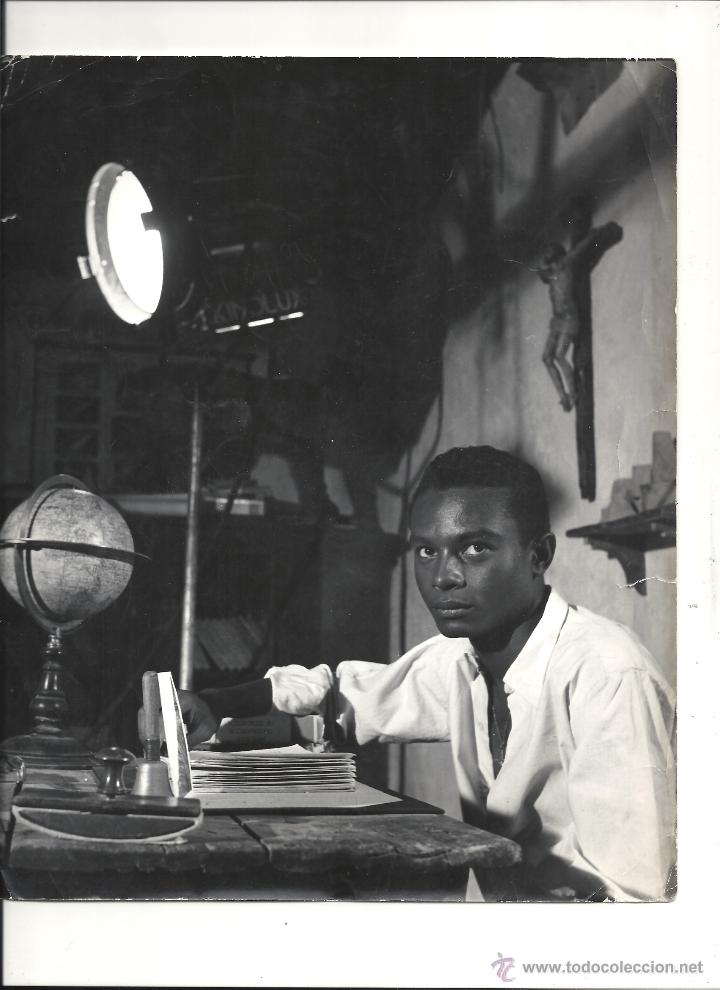 Cin&eacute;ma: F19959 RENE MU&Ntilde;OZ FRAY ESCOBA FOTO ORIGINAL B/N ESPA&Ntilde;OLA