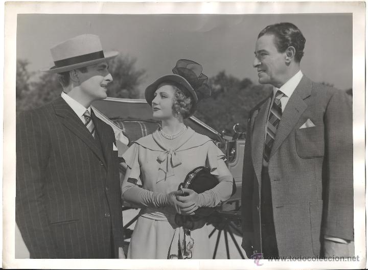 Cin&eacute;ma: F19978 CARLOTA BILBAO FERNANDO GRANADA LUIS HURTADO FOTO ORIGINAL B/N ESPA&Ntilde;OLA FOTOGRAFO A. IBA&Ntilde;EZ
