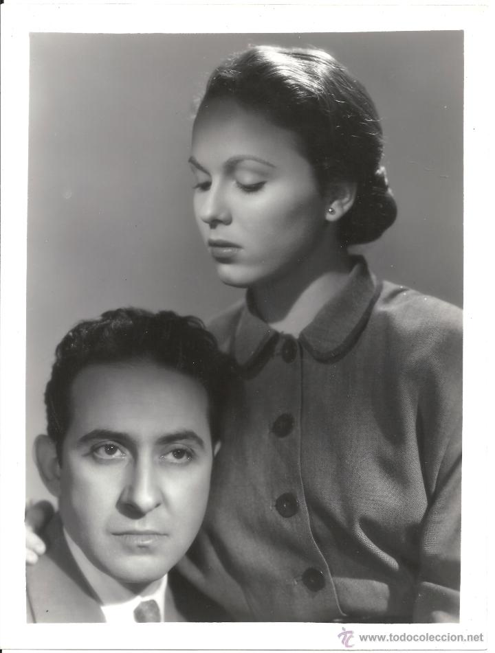 Cin&eacute;ma: F20202 SUSANA CANALES LUIS PRENDES CIELO NEGRO FOTO ORIGINAL B/N ESPA&Ntilde;OLA