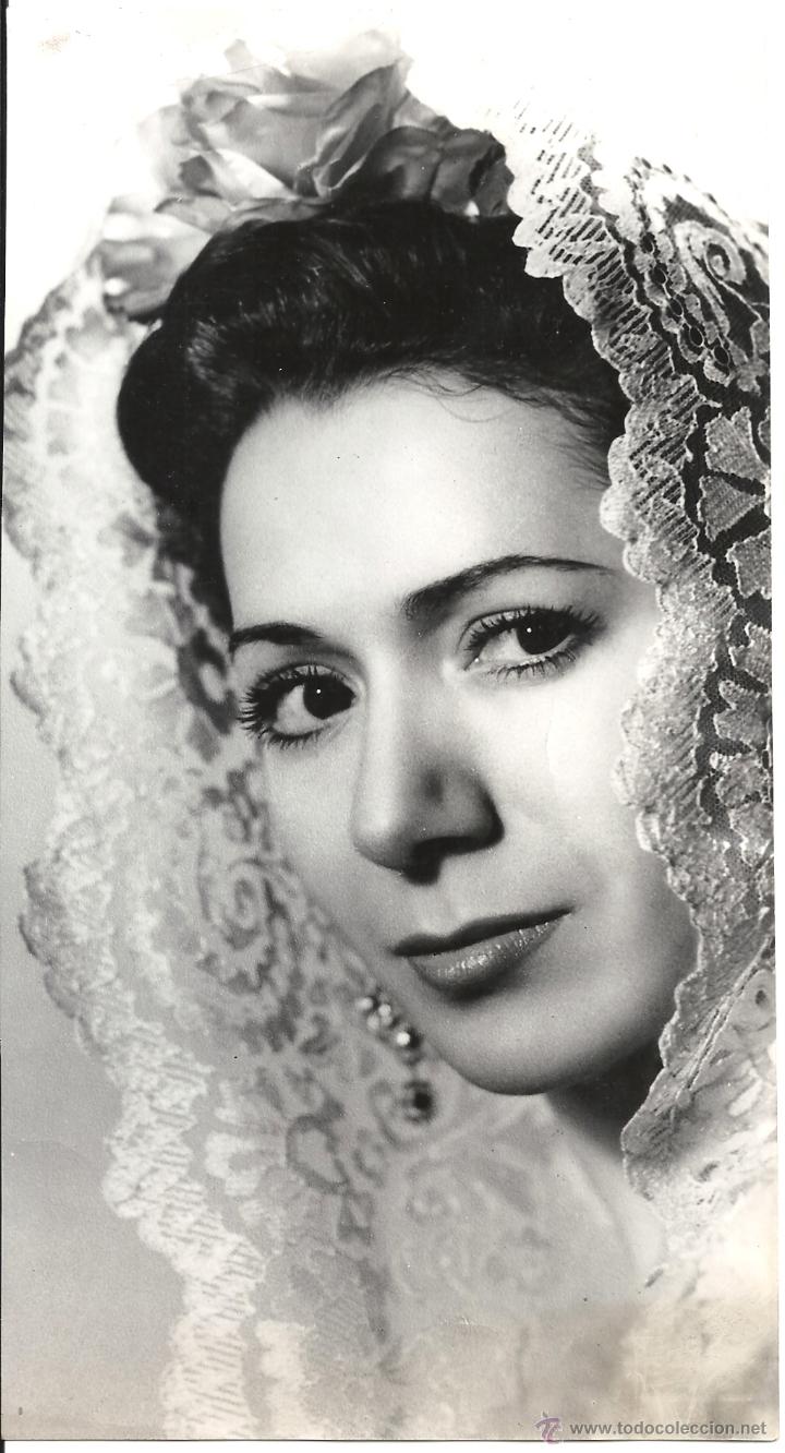 Cin&eacute;ma: F20229 MARIEMMA FOTO ORIGINAL B/N ESPA&Ntilde;OLA FOTOGRAFO ANTONIO IBA&Ntilde;EZ