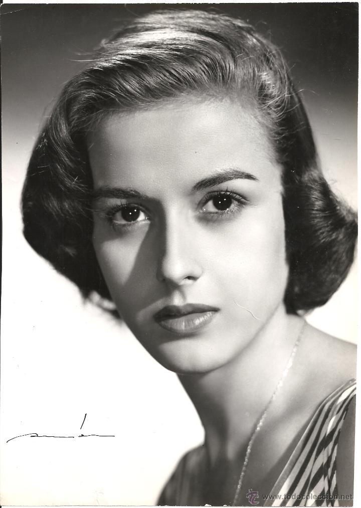 Cin&eacute;ma: F20246 MARIA TERESA DEL RIO FOTO ORIGINAL B/N ESPA&Ntilde;OLA FOTOGRAFO SIMON LOPEZ
