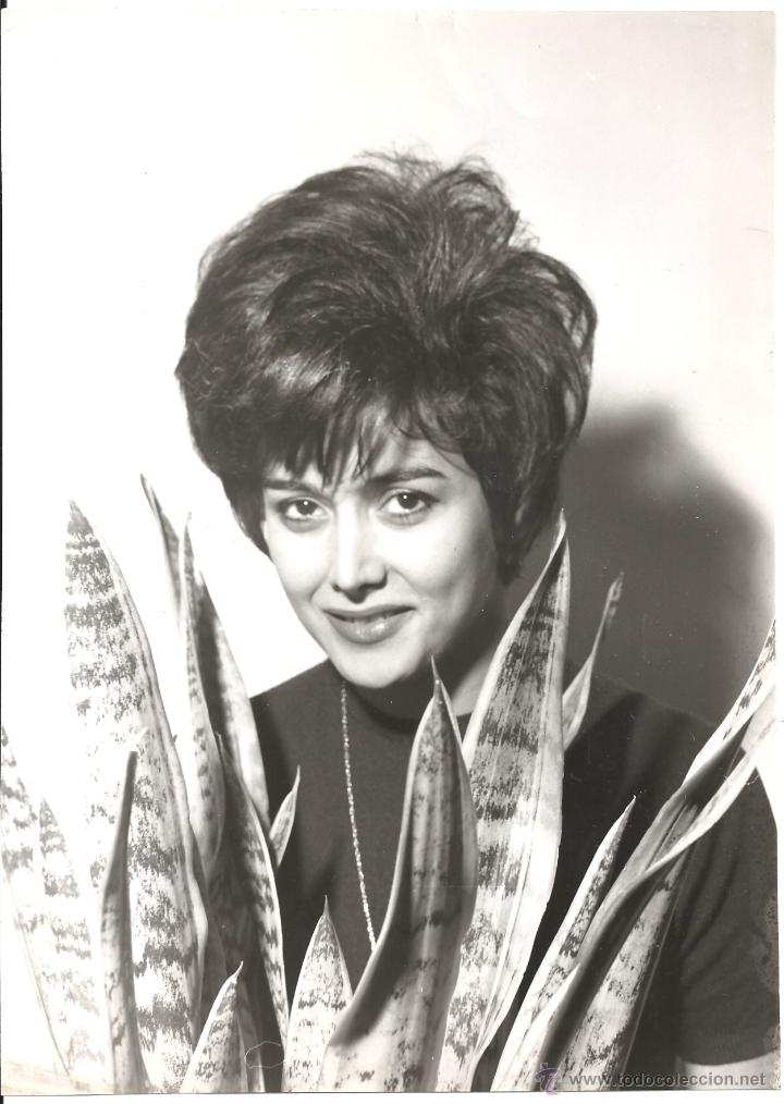 Cine: F20247 TERESA DEL RIO FOTO ORIGINAL B/N ESPA&Ntilde;OLA FOTOGRAFO M. CUADROS