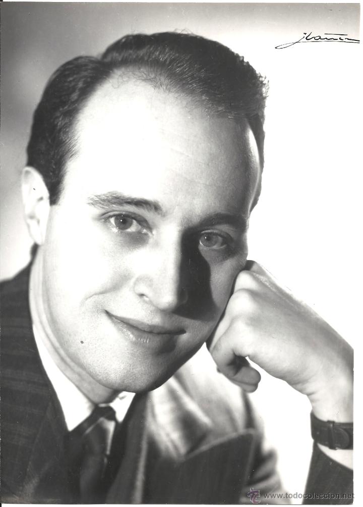 Cin&eacute;ma: F20364 JUANJO MENENDEZ FOTO ORIGINAL B/N ESPA&Ntilde;OLA FOTOGRAFO IBA&Ntilde;EZ