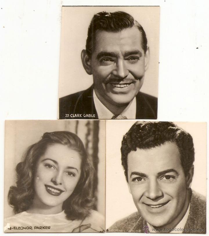 Cine: Cine: 3 fotocromos antiguos