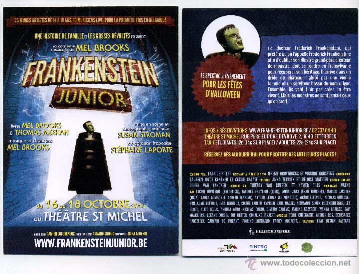 Cine: FRANKENSTEIN JUNIOR. TEATRO.