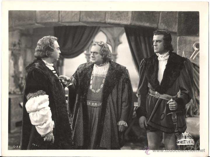Kino: F20452 EDUARDO FAJARDO MANUEL LUNA JUAN ESPANTALEON LOCURA DE AMOR CIFESA FOTO ORIGINAL B/N ESPA&Ntilde;OLA