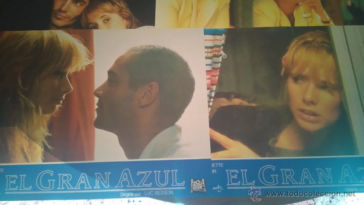 Cinema: EL GRAN AZUL. 5 FOTOCROMOS O FOTOGRAMAS. ORIGINALES. MOVIE