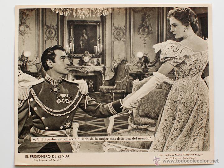 Cinema: EL PRISIONERO DE ZENDA, UNA PEL&Iacute;CULA DE METRO GOLDWYN MAYER- 19X23,5 cm