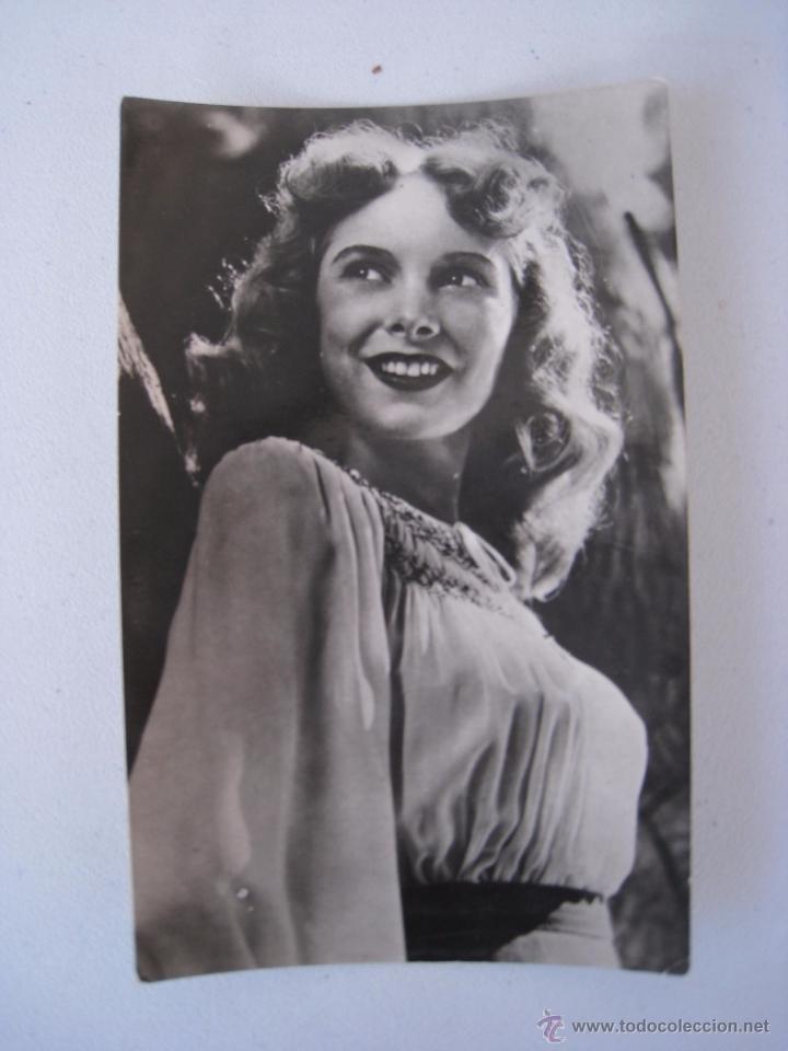 Cine: POSTAL ANTIGUA: JANET LEIGH N&ordm; 1248 - FILM: LA DINASTIA DE LOS FORHSYTE.