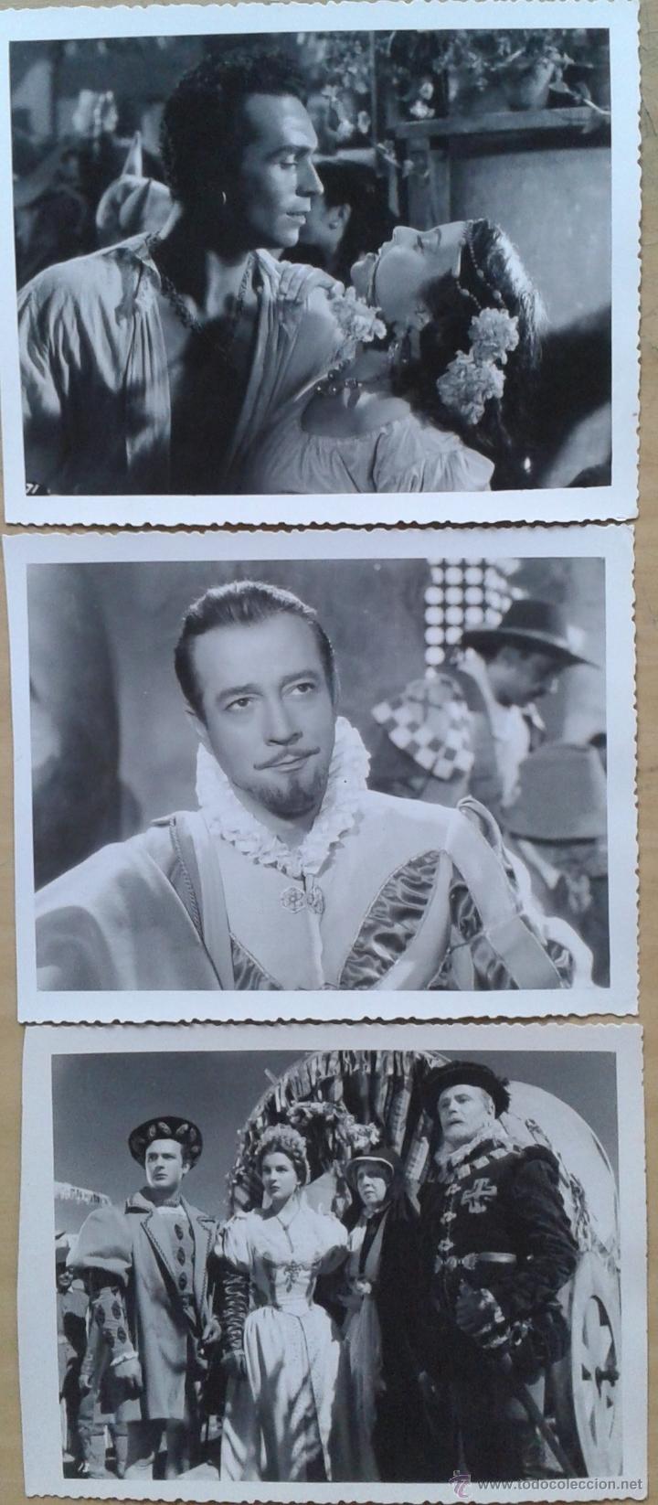 Cine: DON JUAN. 3 FOTOS 11X15. ENRIQUE GUITART, M&ordf; ROSA SALGADO