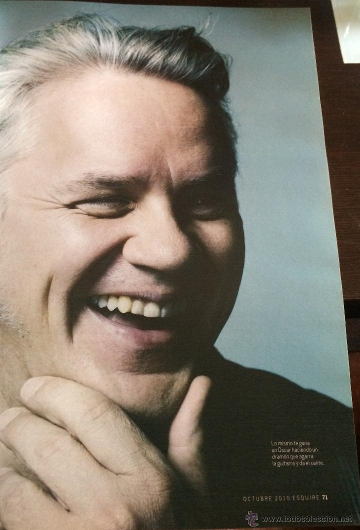 Cin&eacute;ma: Fotograf&iacute;a de Tim Robbins. Gran tama&ntilde;o: 24 x 34 cm. P&aacute;gina de prensa, enmarcable.