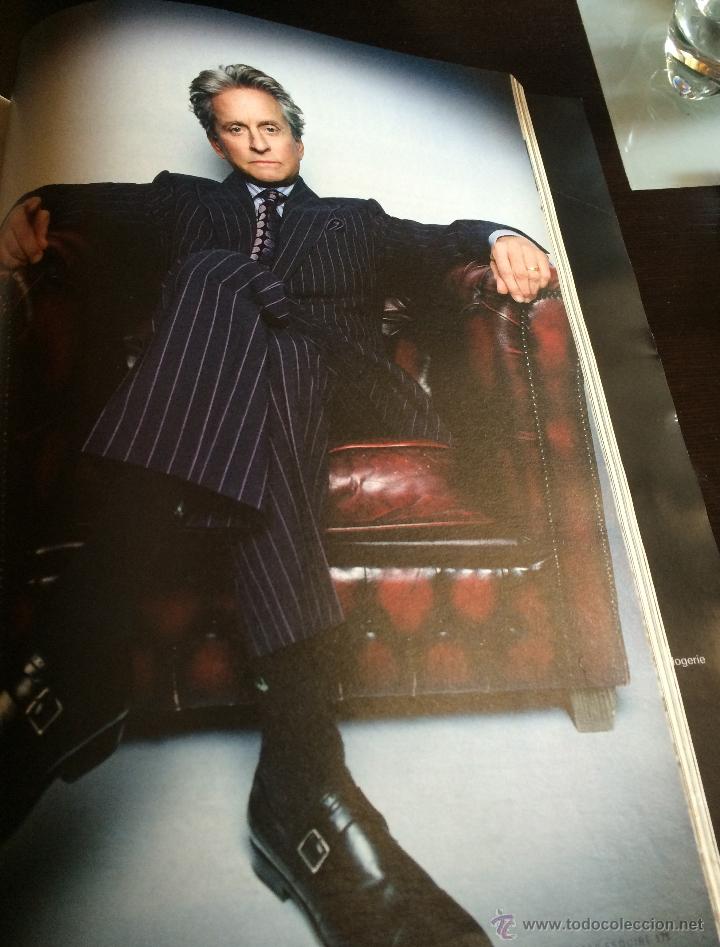 Cin&eacute;ma: Fotograf&iacute;a de Michael Douglas. Gran tama&ntilde;o: 24 x 34 cm. P&aacute;gina de prensa, enmarcable.