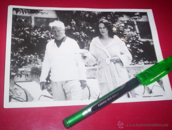 Cine: foto original a&ntilde;o 1959 charlie chaplin en mallorca hotel miramar vacaciones cine actor charlot