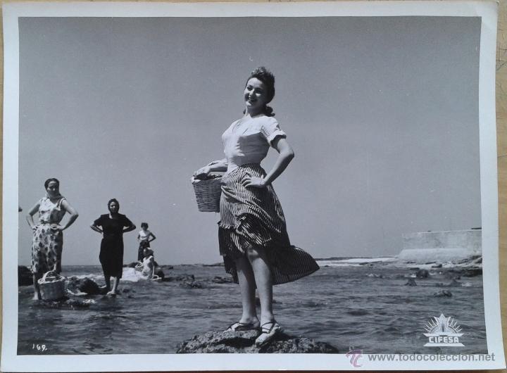 Cine: MARUJITA D&Iacute;AZ. EL PESCADOR DE COPLAS. FOTO CIFESA 18X24