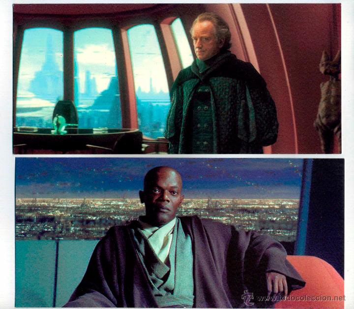 Cine: STAR WARS. 2 POSTALES de 10,5 X 23 cms.