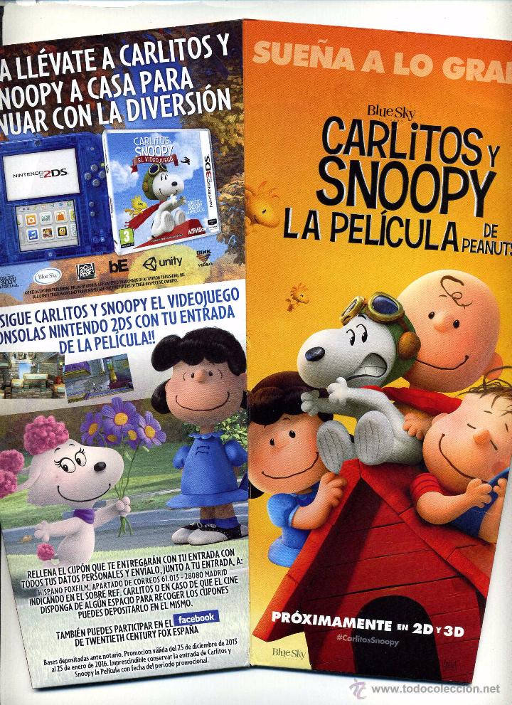 Cine: CARLITOS Y SNOOPY. VASO GRANDE.