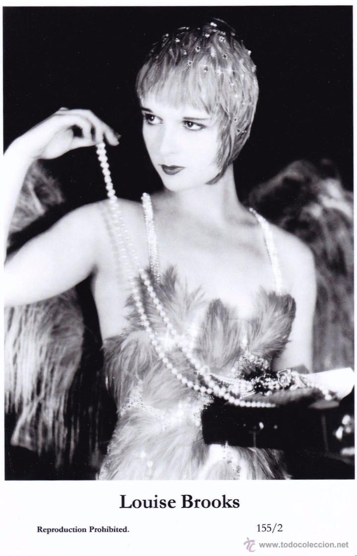 Cine: LOUISE BROOKS - Film star Pin Up - Publisher Swiftsure Postcards 2000