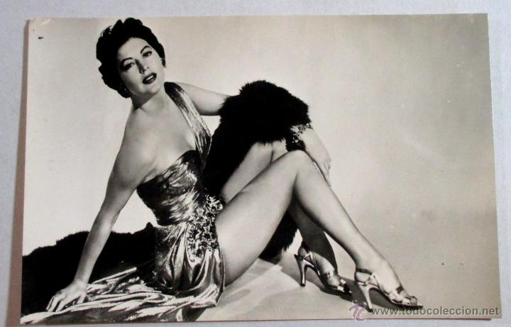 Cine: AVA GARDNER , CINE , POSTAL ACTRIZ , ANTIGUA , ORIGINAL , PCA 1517