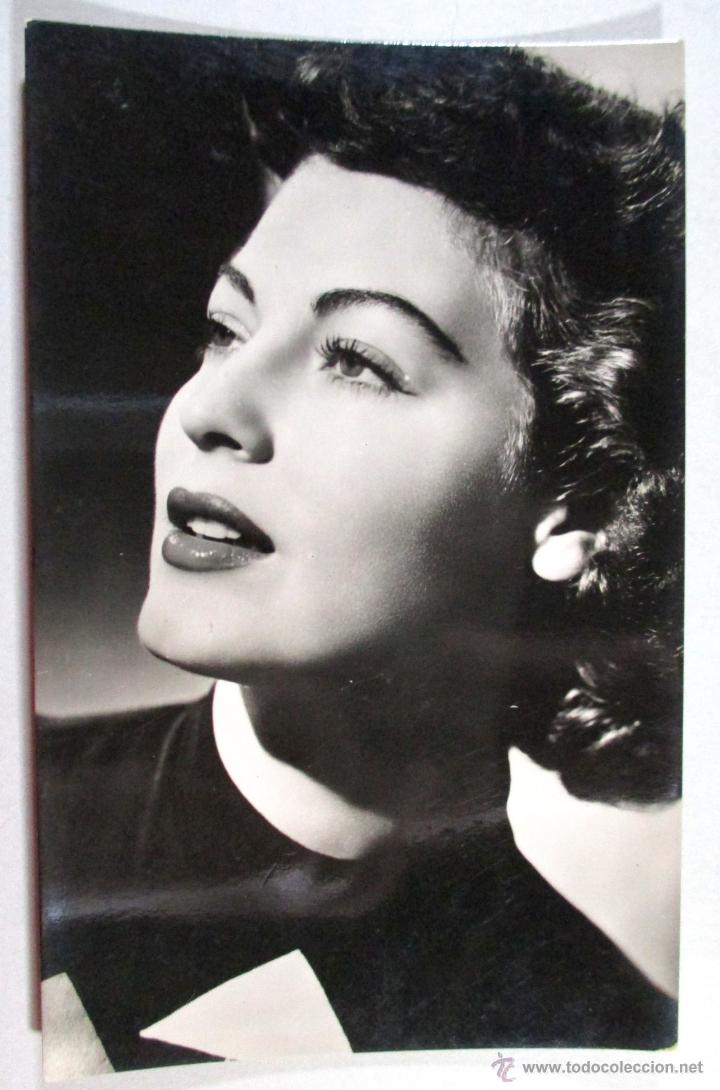 Cine: AVA GARDNER , CINE , POSTAL ACTRIZ , ANTIGUA , ORIGINAL , PCA 1595