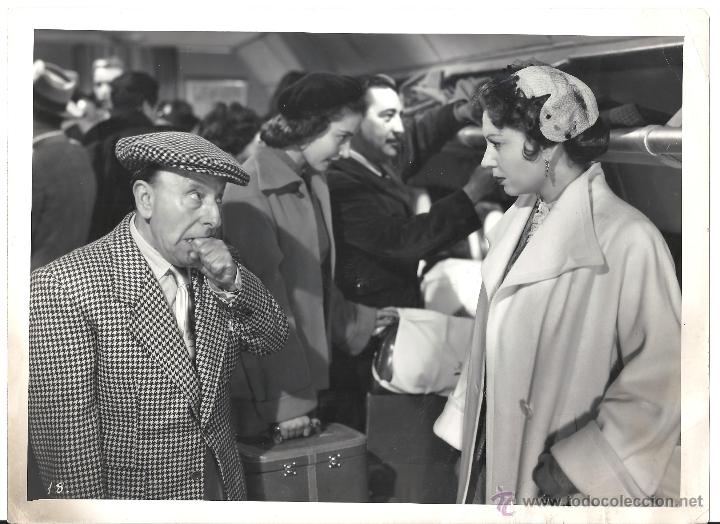 Cin&eacute;ma: F21575 JOSE ISBERT CARMEN MORELL AMOR SOBRE RUEDAS FOTO ORIGINAL B/N ESPA&Ntilde;OLA SIMON LOPEZ