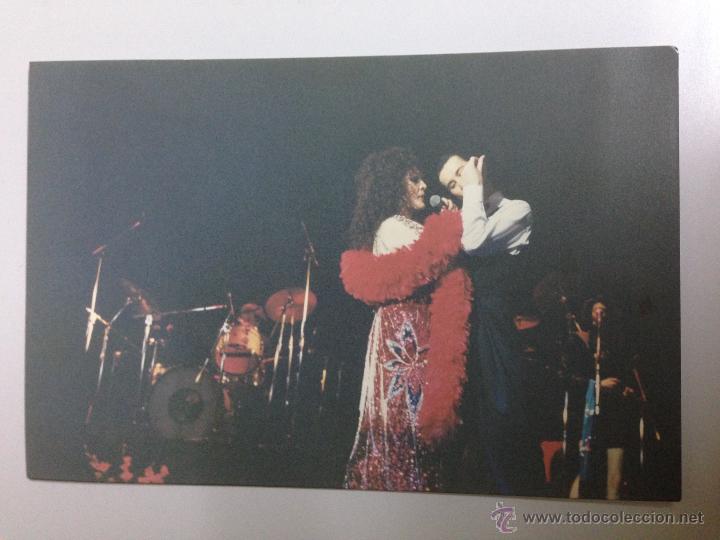 Cine: Foto original Sara Montiel en concierto.10 x 15 cm