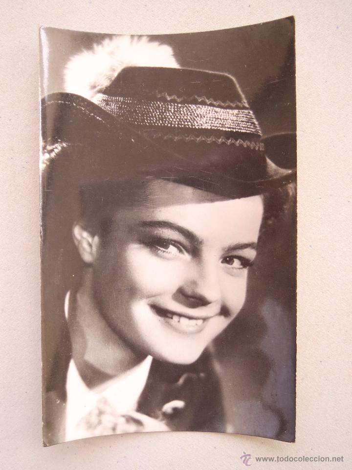 Cine: POSTAL ANTIGUA: ROMY SCHNEIDER - MARTE.